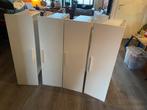 Ikea brimnes lades, Ophalen, Wit, Tweepersoons, 140 cm