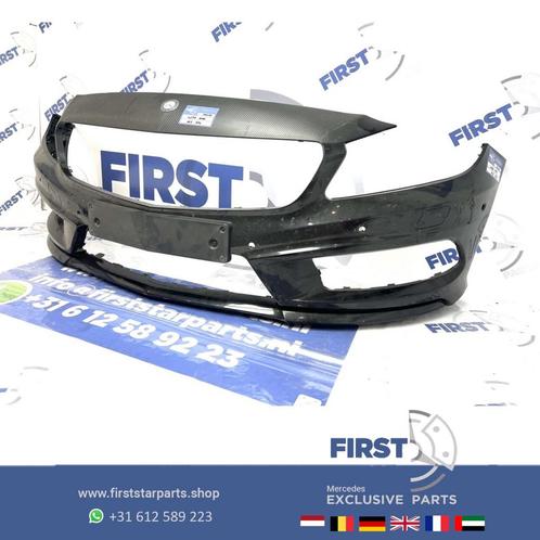 W176 AMG VOORBUMPER ZWART PDC/KOPLAMPSPROEIERS 2013-2016 PRE, Auto-onderdelen, Carrosserie en Plaatwerk, Bumper, Mercedes-Benz
