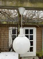 Leuke Retro Bollamp - vintage space age schoolamp lamp, Huis en Inrichting, Lampen | Hanglampen, Gebruikt, Ophalen of Verzenden