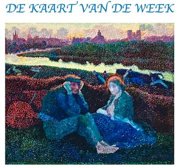 KAART VAN DE WEEK ~ Jan Toorop avond voor de staking    beschikbaar voor biedingen