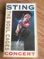 orig. VHS videoband Sting / The soul cages concert (1991), Overige genres, Alle leeftijden, Gebruikt, Ophalen of Verzenden