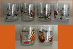Set glazen Looney Tunes en The Flinstones, Glas of Glazen, Verzenden, Nieuw, Glas