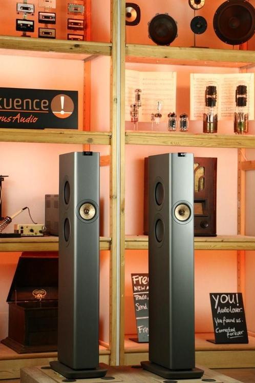 KEF LS60 / LS 60 Wireless Kleur/type anders? Dealergarantie!, Audio, Tv en Foto, Luidsprekers, Zo goed als nieuw, Front, Rear of Stereo speakers