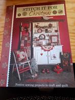 Stitch It For Christmas - Handwerkboek, Lynette Anderson, Ophalen of Verzenden, Zo goed als nieuw, Borduren en Naaien