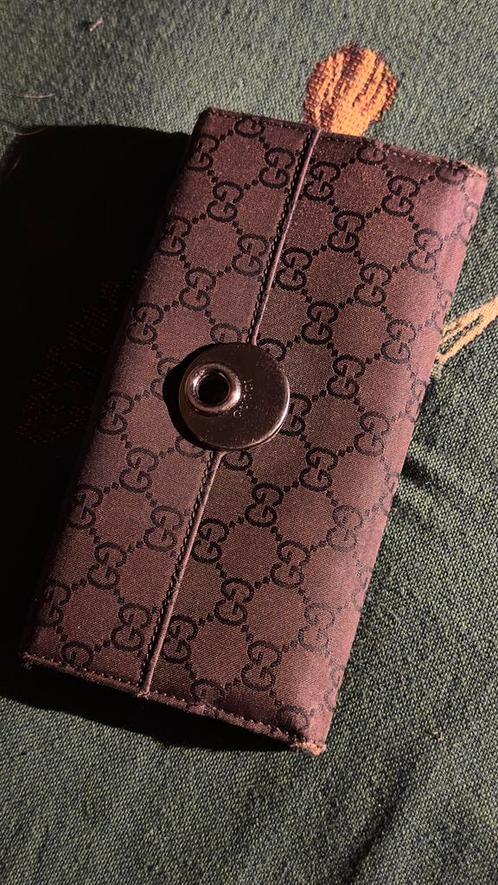 Authentic Gucci GG Monogram Canvas Eclipse Long Wallet, Sieraden, Tassen en Uiterlijk, Portemonnees, Zo goed als nieuw, Ophalen of Verzenden