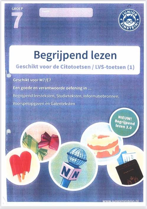 Junior Einstein begrijpend lezen groep 7, Boeken, Schoolboeken, Nieuw, Nederlands, Overige niveaus, Ophalen of Verzenden