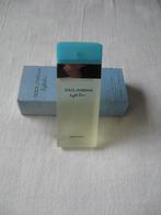 Dolce & Gabbana light blue eau toilette, natural spray 100ml, Verzamelen, Ophalen of Verzenden, Nieuw, Parfumfles, Gevuld
