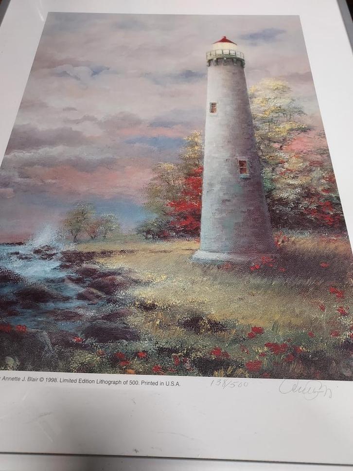 3 x Annette J.Blair limited Edition Litho, Antiek en Kunst, Kunst | Litho's en Zeefdrukken, Ophalen of Verzenden