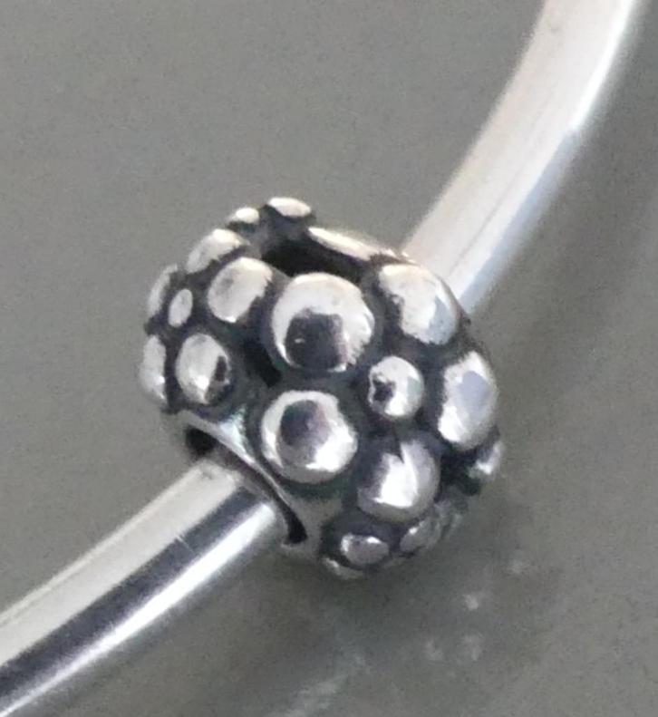 Trollbeads MADELIEFJE  (Thun by Trollbeads), Sieraden, Tassen en Uiterlijk, Bedels, Zo goed als nieuw, Trollbeads, Zilver, 1 bedel