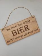 Tuinbordje Bier, Ophalen of Verzenden, Nieuw