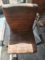 Industriële eetkamerstoelen - set van 4, Huis en Inrichting, Stoelen, Ophalen, Gebruikt, Bruin, Vier