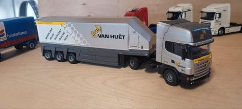 Lion Toys Scania 114 L  Emons groep  van Huët glas logistics, Hobby en Vrije tijd, Modelauto's | 1:50, Zo goed als nieuw, Bus of Vrachtwagen