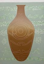 Zeefdruk Frits Droog - Amphora, Antiek en Kunst, Verzenden