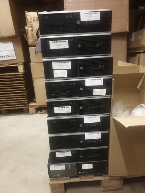 Partij 9 X Desktops SFF HP en Dell i3 en i5 en i7, Computers en Software, Desktop Pc's, Gebruikt, 3 tot 4 Ghz, HDD, SSD, 4 GB