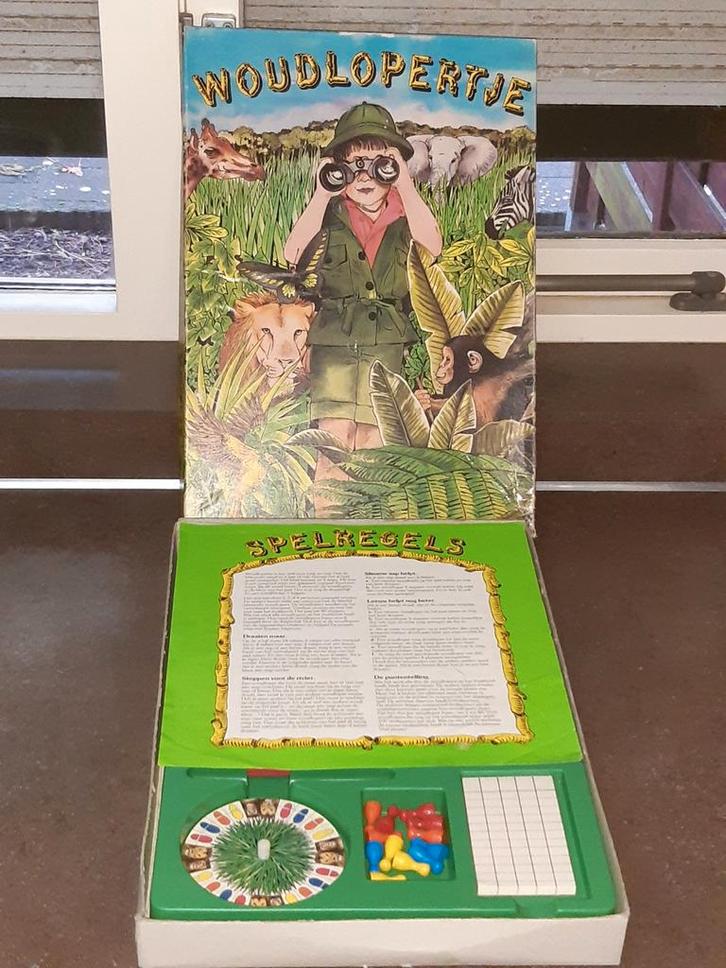 Woudlopertje vintage, Hobby en Vrije tijd, Gezelschapsspellen | Bordspellen, Ophalen of Verzenden