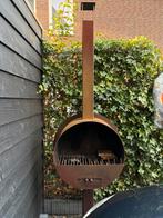 Tuinhaard vuurkorf terraskachel houtkachel buitenhaard, Ophalen, Zo goed als nieuw