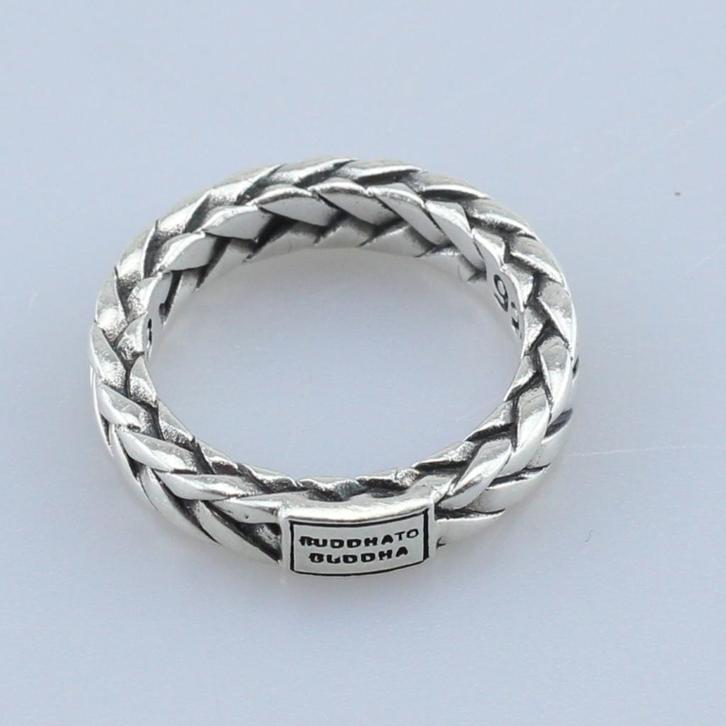 Buddha to Buddha Ring Chain Maat 18, Sieraden, Tassen en Uiterlijk, Ringen, Zo goed als nieuw