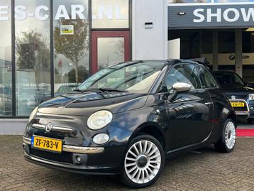 Fiat 500 1.2 Cabrio Lounge, Leder, Parkeersensoren Nette Sta beschikbaar voor biedingen