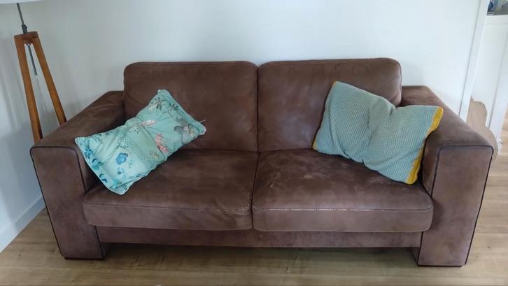 Mooie en robuuste 2,5-zits bank, Huis en Inrichting, Banken | Bankstellen, Gebruikt, Rechte bank, Tweepersoons, 150 tot 200 cm