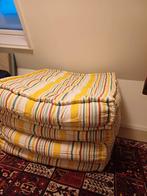 Gestreepte vloerkussens, Gebruikt, Vierkant, Bohemian, 75 tot 100 cm