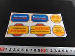 sticker PTT Post Zeg, ken jij de postcode, Verzamelen, Stickers, Ophalen, Zo goed als nieuw