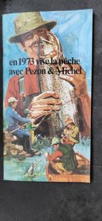 Pezon et Michel Luxor brochure uit 1973 vintage hengelsport, Watersport en Boten, Ophalen of Verzenden, Zo goed als nieuw, Boek of Tijdschrift