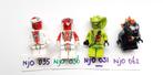 LEGO Minifigures Ninjago: Snappa, Fung-Shei, Lasha en Bytar, Ophalen of Verzenden, Gebruikt, Lego
