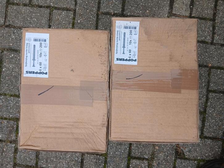 nylon slagpluggen 6x60, Doe-het-zelf en Verbouw, Overige Doe-het-zelf en Verbouw, Nieuw, Ophalen of Verzenden