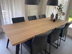 Eiken eetkamertafel 100 x 230 cm, Ophalen, Gebruikt, Eikenhout, 200 cm of meer