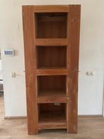 Boekenkast / opbergkast teakhout, Ophalen, Gebruikt, 25 tot 50 cm