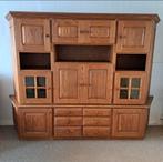 Massief eiken bergmeubel / wandkast, Ophalen, Gebruikt, 200 cm of meer, Eikenhout