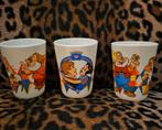 Set van 3 Disney Arcopal Bekers  Sneeuwwitje en de 7 Dwergen, Ophalen of Verzenden, Sneeuwwitje of Doornroosje, Zo goed als nieuw