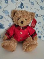 Harrods Jasper Kerstbeer 2014, in nagenoeg nieuwstaat!, Verzamelen, Beren en Cherished Teddies, Verzenden, Zo goed als nieuw, Stoffen beer