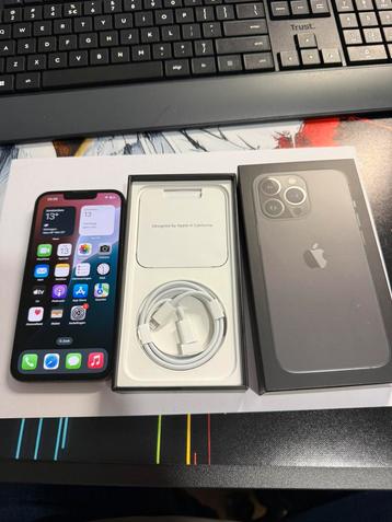 Apple Iphone 13 Pro 128GB Grafite Z.G.A.N. compleet beschikbaar voor biedingen