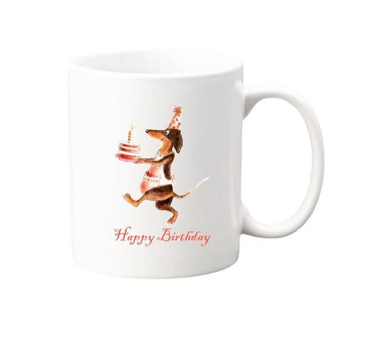 Verjaardagswens Mok, Verzamelen, Disney, Nieuw, Servies, Winnie de Poeh of vrienden, Ophalen of Verzenden