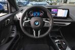 BMW 1 Serie 120 M Sport Automaat / Panoramadak / Adaptieve L, Gebruikt, 156 pk, Met garantie (alle), Blauw