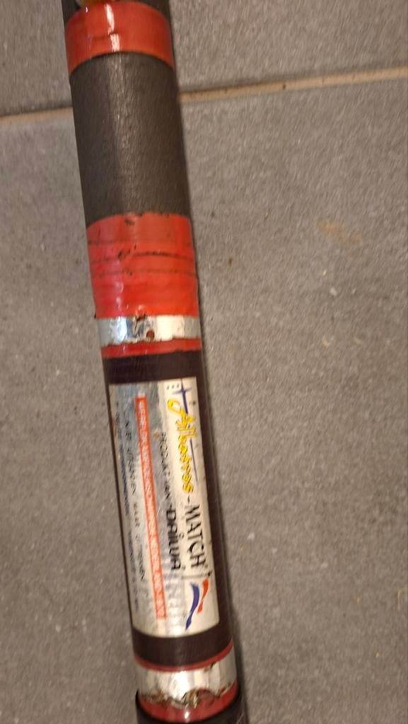 Vintage Vaste Hengel - Goed Onderhouden, Watersport en Boten, Ophalen, Gebruikt, Werphengel