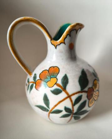 Art Deco Keramieken Kruik / Vaas Nagar 2546 Gouda Holland beschikbaar voor biedingen
