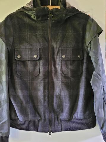 ZGAN: BARBOUR Design  wollen / wax Jas / Jasje Maat: 40 beschikbaar voor biedingen