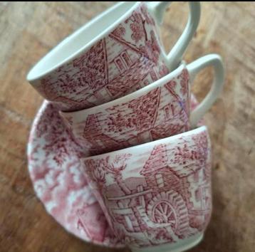 kop en schotels Brookhurst Staffordshire beschikbaar voor biedingen