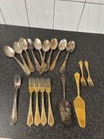 Diverse Solingen 18/10 , 23/24 karat hartvergoldet  bestek, Ophalen of Verzenden