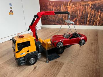 Bruder takelwagen met cabrio beschikbaar voor biedingen