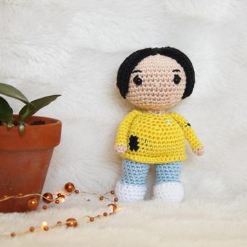 Handmade BTS Jungkook Doll beschikbaar voor biedingen