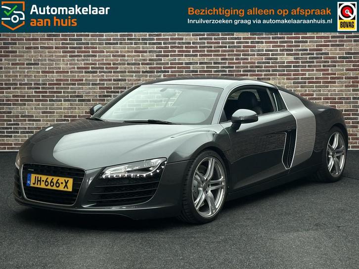 Audi R8 4.2 V8 FSI B&O Leer Navi Clima Cruise Elek Stoel, Auto's, Audi, Bedrijf, Te koop, R8, 4x4, ABS, Adaptive Cruise Control