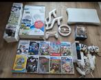 Nitendo Wii 30+spellen te koop, Ophalen, Gebruikt, Met 3 controllers of meer