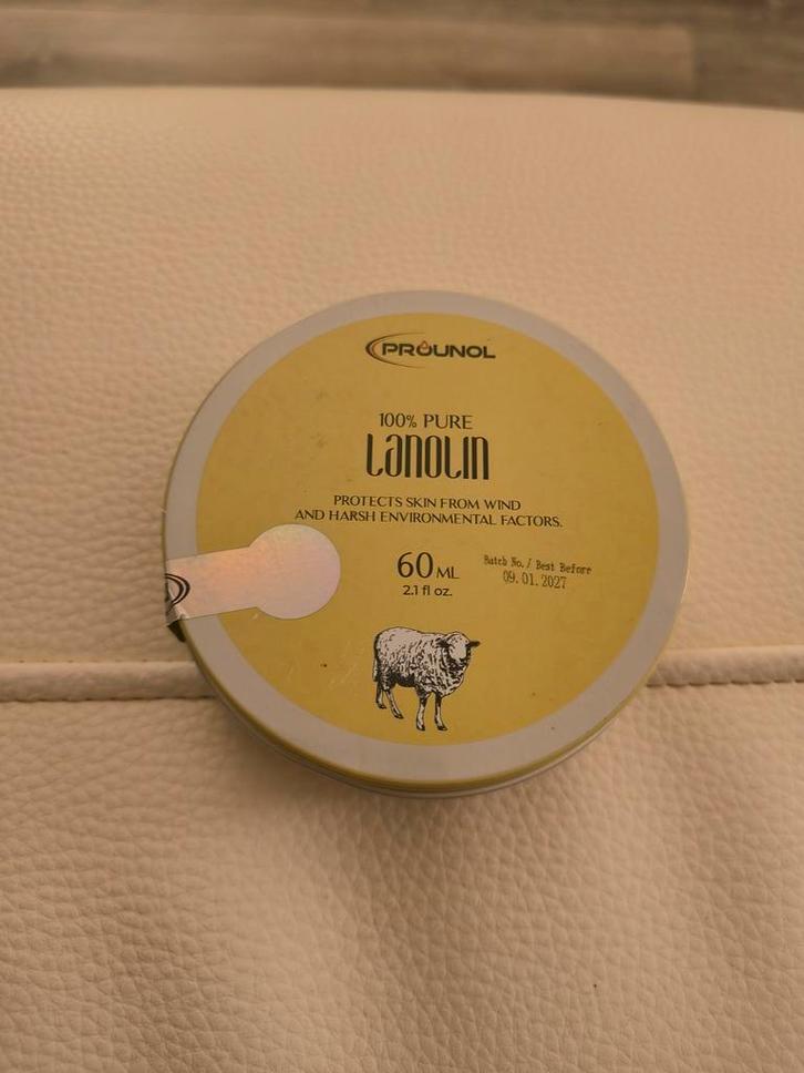 100% Pure Lanolin Schapenwol Vet nieuw 60ml prounol, Sieraden, Tassen en Uiterlijk, Uiterlijk | Lichaamsverzorging, Nieuw, Bodylotion, Crème of Olie