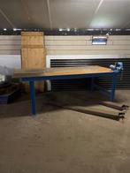 Las tafel / werkbank, Ophalen, Gebruikt, Bankschroef