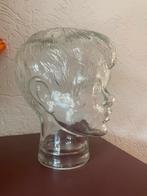 Kinderhoofd van glas (paspop voor koptelefoon) vintage, Ophalen of Verzenden, Huis en Inrichting