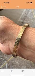 Mooie gouden Bangle met kern van zilver, Ophalen of Verzenden, Zo goed als nieuw, Algemeen