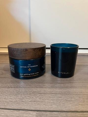 Rituals Hammam body cream & geurkaars NIEUW beschikbaar voor biedingen